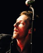 Wokalista Coldplay Chris Martin na koncercie w Norymberdze