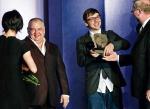 Stanisław Sojka i Krzysztof Czeczot, laureaci Grand Prix konkursu radiowego Dwa Teatry 2010 za słuchowisko  „Jeszcze się spotkamy młodsi”