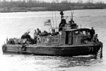 Amerykańska łódź patrolowa PCF podczas wojny wietnamskiej 
