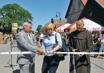 Burmistrz Helu Mirosław Wądołowski przy okazji budowy kanalizacji wymienił nawierzchnie ulic i chodniki
