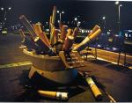 Jedna z odważniejszych prac – „Pomnik palaczy dworcowych” autorstwa Lumpa (Reprodukcja Kuba Kamiński)