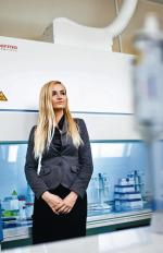Alicja Kucharczyk, pomysło-dawczyni  i wiceprezes Europejskiego Banku DNA  we Wrocławiu