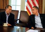 Republikanin John Boehner i Barack Obama, prezydent USA (fot. Jewel Samad)