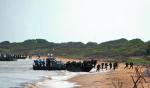 Desant na plaży – ćwiczenia armii i marynarki Sri Lanki, 2010 r.