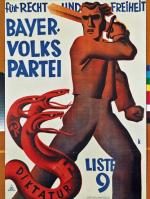 Plakat wyborczy Bawarskiej Partii Ludowej z 1932 r.