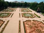 Francuskie ogrody przy pałacu Branickich
