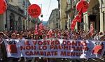 Włosi wyszli na ulicę, protestując m.in. przeciw podwyżce VAT