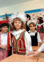 Polska klasa w szkole w Szortandzie 