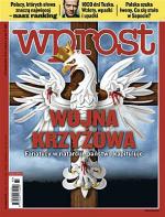 Okładka „Wprost” z sierpnia  ubiegłego roku: orzeł na krzyżu