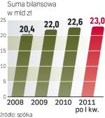 Polbank działa od 2006 r. Od 2009 r. jego aktywa to ponad 21 mld zł w każdym kwartale. Analitycy podkreślają, że najcenniejsze są sieć placówek i baza klientów. 