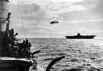 Start samolotu torpedowego Swordfish z pokładu lotniskowca „Ark Royal”, 1941 r.