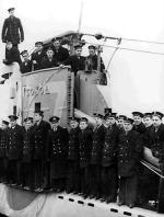 Marynarze na pokladzie ORP „Sokół” 