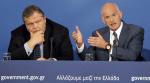 Główni rozgrywający w Grecji: minister finansów Evangelos Venizelos (z lewej) i premier Jeorjos Papandreu