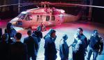 Black Hawk, bojowy śmigłowiec Sikorsky Aircraft, powstaje  w PZL Mielec. Na zdjęciu jego premiera w polskiej fabryce