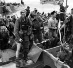 Brytyjscy komandosi powracający do Anglii z akcji na Dieppe  