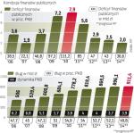 Dług publiczny Polski cały czas niebezpiecznie rośnie. Co roku aktualna jest groźba przekroczenia poziomu 55 proc. PKB. 