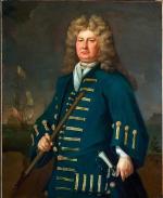 Admirał Cloudesley Shovell, dowódca eskadry Royal Navy, która w 1707 roku rozbiła się u wysp Scilly 