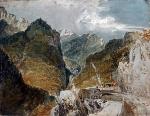 The Pic de l’Oeillette, Gorges du Guiers Mort, 1802 r.  
