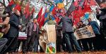 Zwolennicy OUN-UPA ustawili na kijowskim skwerze symboliczne popiersie hetmana Mazepy