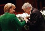 Angela Merkel i Jean Claude Trichet 