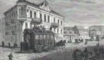 Pierwszy tramwaj jeździł między dworcami Wiedeńskim a Petersburskim. Ciągnęły go konie węgierskie, uznawane później przez niektórych za lepsze od motorów elektrycznych 