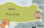 Wstrząsy miały siłę 7,2 stopnia w skali Richtera. Trzęsienia ziemi w Turcji to częste zjawisko. Kraj leży w aktywnym  sejsmicznie  regionie  na styku płyt  tektonicznych 