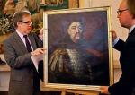 Odzyskany portret króla Jana III Sobieskiego wczoraj pokazano  w MSZ 