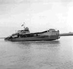 Okręt desantowy używany przez francuską Indochińską Flotyllę Rzeczną 