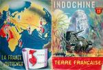 Okładka broszury  o Indochinach wydanej przez francuskie Ministerstwo Wojny