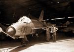 Myśliwiec MiG-21 na lotnisku San Antonio na Kubie, 1962 r