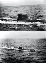 Sowiecki okręt podwodny B-59 obserwowany przez amerykańskie okręty i helikoptery, 28 października 1962 r. 