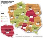 Największą liczbę zapowiadanych zwolnień zgłoszono w województwie mazowieckim. W Warszawie zarejestrowanych jest wiele firm, a część z nich zwalnia pracowników w oddziałach w całym kraju. Znaczące redukcje zapowiadane są także w najbardziej uprzemysłowionych regionach: na Śląsku oraz w Wielkopolsce. Z kolei największy wzrost planowanych cięć w porównaniu z ub. rokiem dotyczy Świętokrzyskiego i Lubuskiego. 