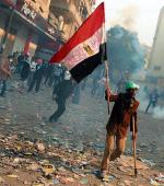 Centrum Kairu znów przypomina pole bitwy (fot. MOHAMMED HOSSAM)