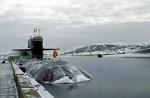 Rosyjski okręt podwodny w służbie rosyjskiej Floty Północnej 
