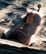 Rosyjski atomowy okręt podwodny projeku 971 Szczuka B (w kodzie NATO Akuła)