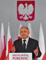 Po wyborach Jarosław Kaczyński obiecał, że podczas obrad Rady Politycznej podda ocenie kampanię wyborczą.  Na zdjęciu wczorajsza konferencja w Sejmie o kryzysie 
