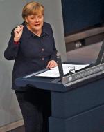 Angela Merkel mówiła w Bundestagu m.in. o unii fiskalnej