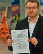Aleś Michalewicz był kandydatem w ostatnich wyborach prezydenckich na Białorusi