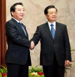 Premierzy Japonii Yoshihiko Noda i Chin Wen Jiabao w Pekinie