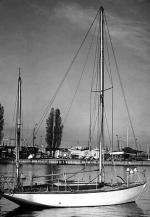 Jacht „Opty” w 1966 r.