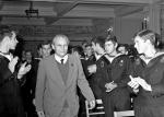 Teliga na spotkaniu ze słuchaczami Wyższej Szkoły Morskiej w Gdyni, 1969 r. 