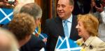 Alex  Salmond, szkocki premier i lider szkockich nacjonalistów