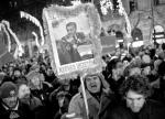 Demonstracja przeciwników Viktora Orbana  w Budapeszcie, Węgry,  2.01.2012 r.  