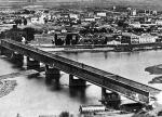 Most Kierbedzia stał w tym samym miejscu co most  Śląsko-Dąbrowski