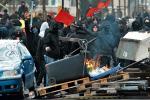 Radykalna lewica stanowi coraz większe zagrożenie dla Niemiec (na zdjęciu zamieszki w Dreźnie)