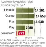 W Polsce taką część rynku zdobyli wirtualni operatorzy (MVNO) konkurujący  z największymi graczami. 