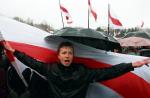 W niedzielnej manifestacji w Mińsku wzięło udział kilka tysięcy ludzi