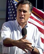 Mitt Romney zmierzy się  z Barackiem Obamą 