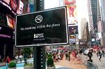Takie znaki  znaleźć można  na przykład  na słynnym  Times Square