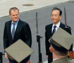 Premier Donald Tusk nie ukrywał, że wiąże ogromne nadzieje z wizytą chińskiego premiera Wen Jiabao 